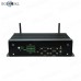 Eglobal New Arrival Cheapest Fanless Industrial Mini PC Intel Core i5-10200H 3 x HDMI 1.4 2 x RJ45 Intel 2.5G LAN Computer